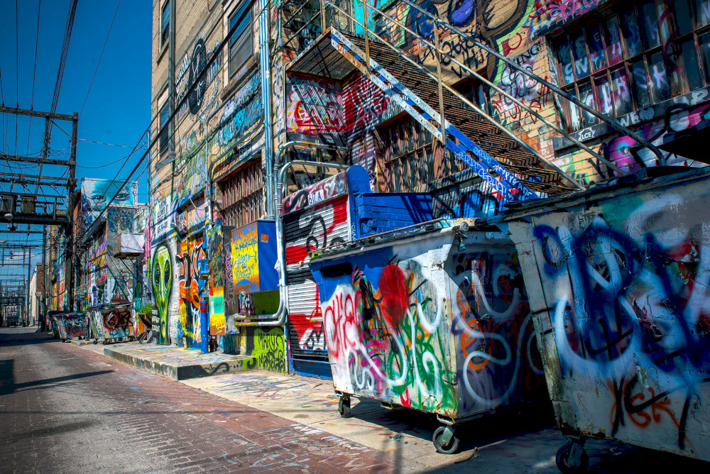 3A Art Space Alley is a must-visit for photo lovers, featuring vibrant graffiti and creative backdrops